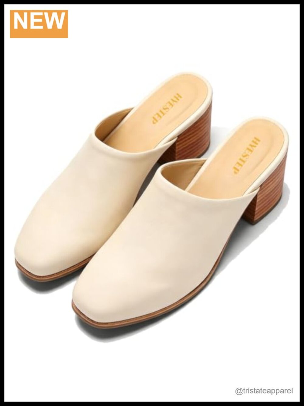 Women's Chunky Block Heel Mules Sandals Round Toe Slip On Suede 2 Inch Stacked